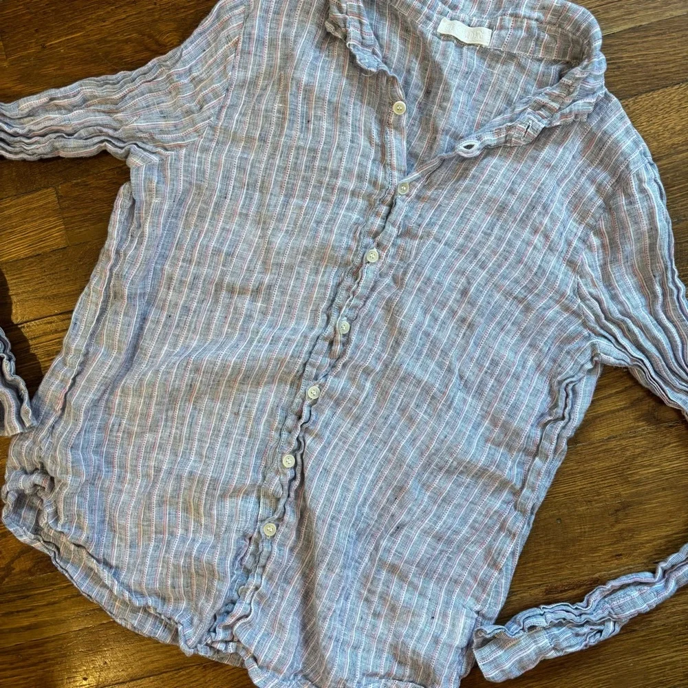 CP Shades Romy Linen Button Down Shirt - Picture 2 of 5